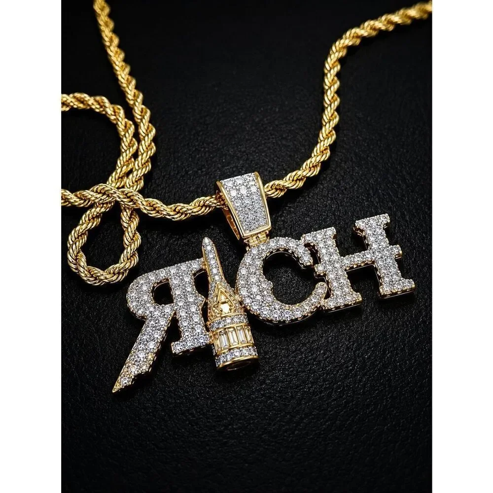 Two Tone RICH Necklace